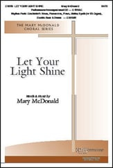 Let Your Light Shine SATB choral sheet music cover